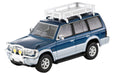 Tomytec Tomica Vintage Neo 1/64 Mitsubishi Pajero 1994 Blue/Silver Mid Roof Wide VR- Japan Figure Store - #1 Bring To You The Best Japanese Goods