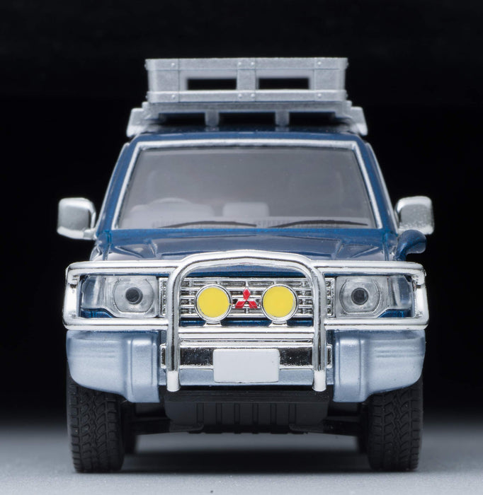 Tomytec Tomica Vintage Neo 1/64 Mitsubishi Pajero 1994 Blue/Silver Mid Roof Wide VR- Japan Figure Store - #1 Bring To You The Best Japanese Goods