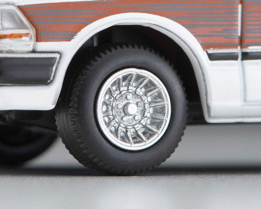 Tomytec Tomica Vintage Neo Nissan Cedric V20E Wagon 1/64 Lv-N209C Custom White & Wood Grain Finish- Japan Figure Store - #1 Bring To You The Best Japanese Goods