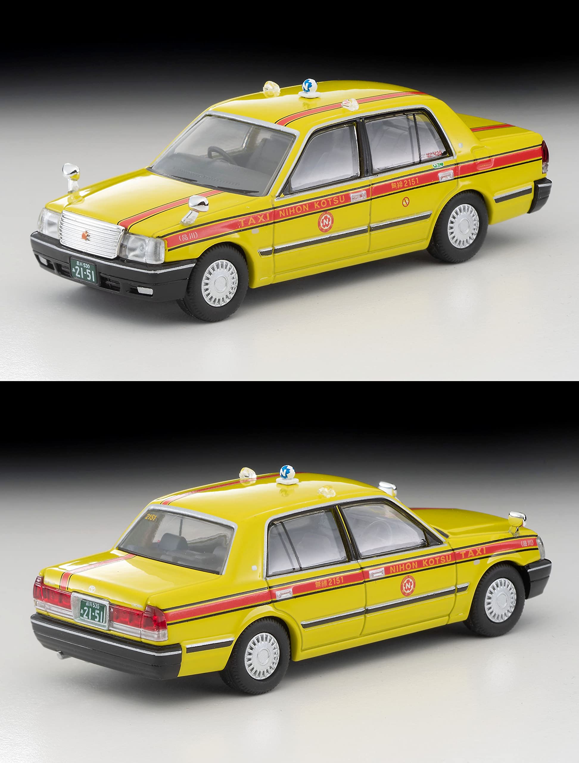 Tomica Limited Vintage Neo 1/64 Toyota Crown Sedan Taxi Nihon Kotsu Tomytec 322832 (Japan)- Japan Figure Store - #1 Bring To You The Best Japanese Goods