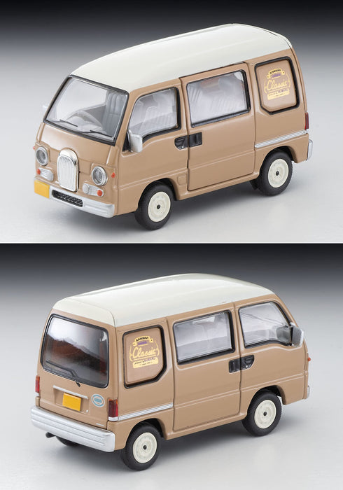 Tomytec Tomica Limited Vintage Neo 1/64 Lv-N249C Subaru Sambar Diaz Classic 94 Japan Sepia/White 321408- Japan Figure Store - #1 Bring To You The Best Japanese Goods