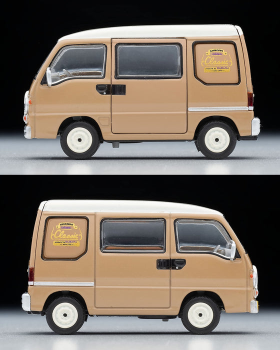 Tomytec Tomica Limited Vintage Neo 1/64 Lv-N249C Subaru Sambar Diaz Classic 94 Japan Sepia/White 321408- Japan Figure Store - #1 Bring To You The Best Japanese Goods