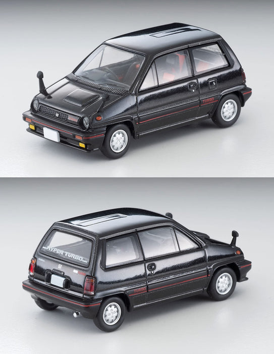 Tomytec Japan Tomica Limited Vintage Lv-N261A Honda City Turbo Black 1982 316817- Japan Figure Store - #1 Bring To You The Best Japanese Goods