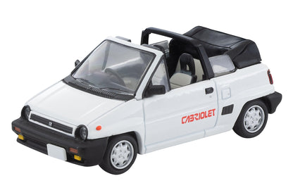 Tomytec Tomica Limited Vintage Neo 1/64 White Honda City Cabriolet From '84 - Finished Product- Japan Figure Store - #1 Bring To You The Best Japanese Goods