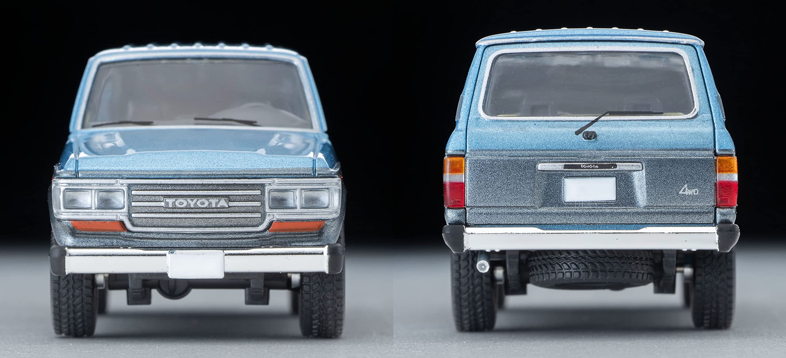 Tomytec Tomica Limited Vintage Neo 1/64 Toyota Land Cruiser 60 Japan Light Blue/Gray 88 320487- Japan Figure Store - #1 Bring To You The Best Japanese Goods