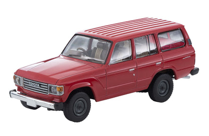 Tomytec Red Toyota Land Cruiser 60 Standard Van 1/64 - Lv-N279B Tomica Vintage Neo- Japan Figure Store - #1 Bring To You The Best Japanese Goods