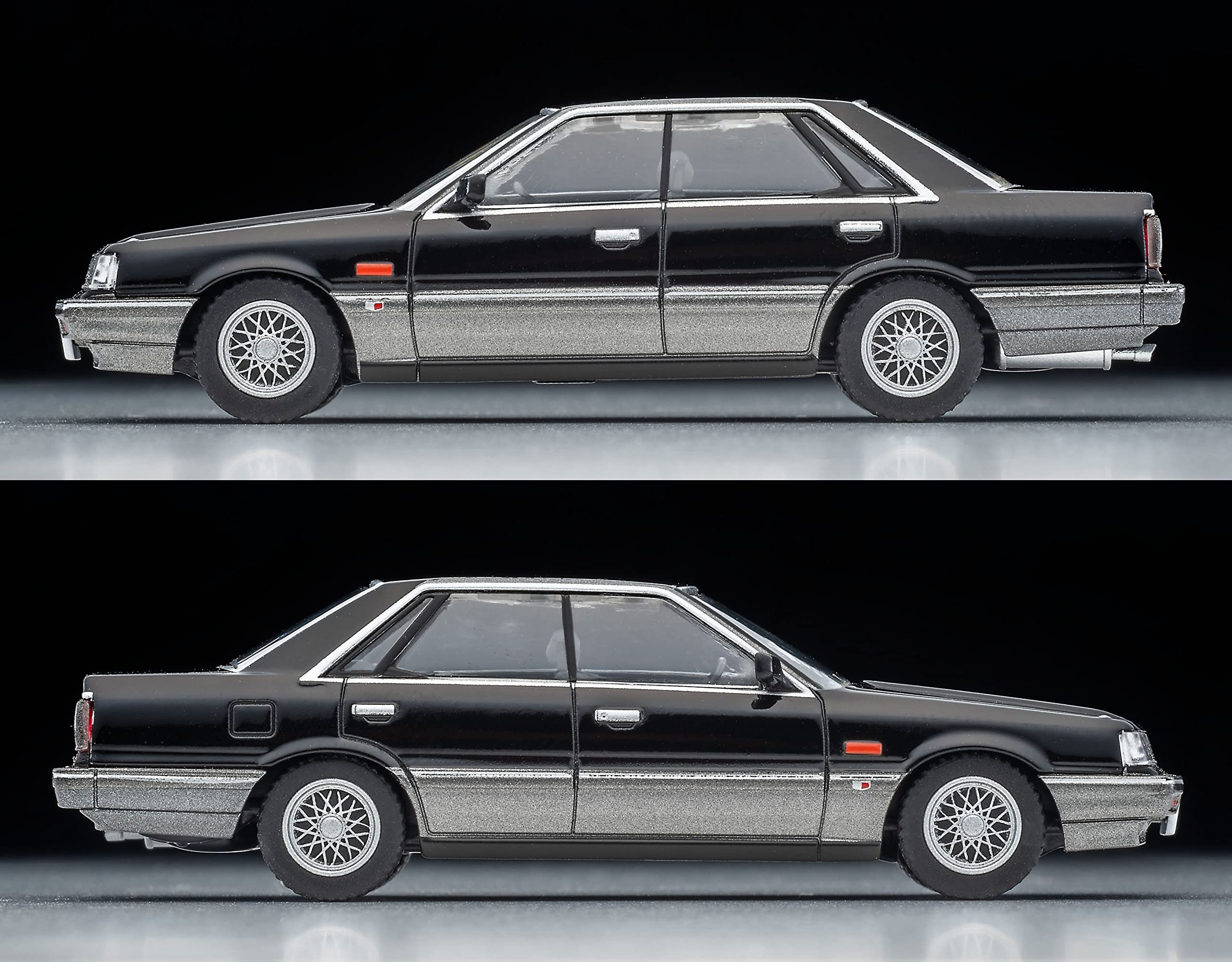 Tomica Limited Vintage Neo 1/64 Lv-N282B Nissan Skyline Black/Silver 1986- Japan Figure Store - #1 Bring To You The Best Japanese Goods