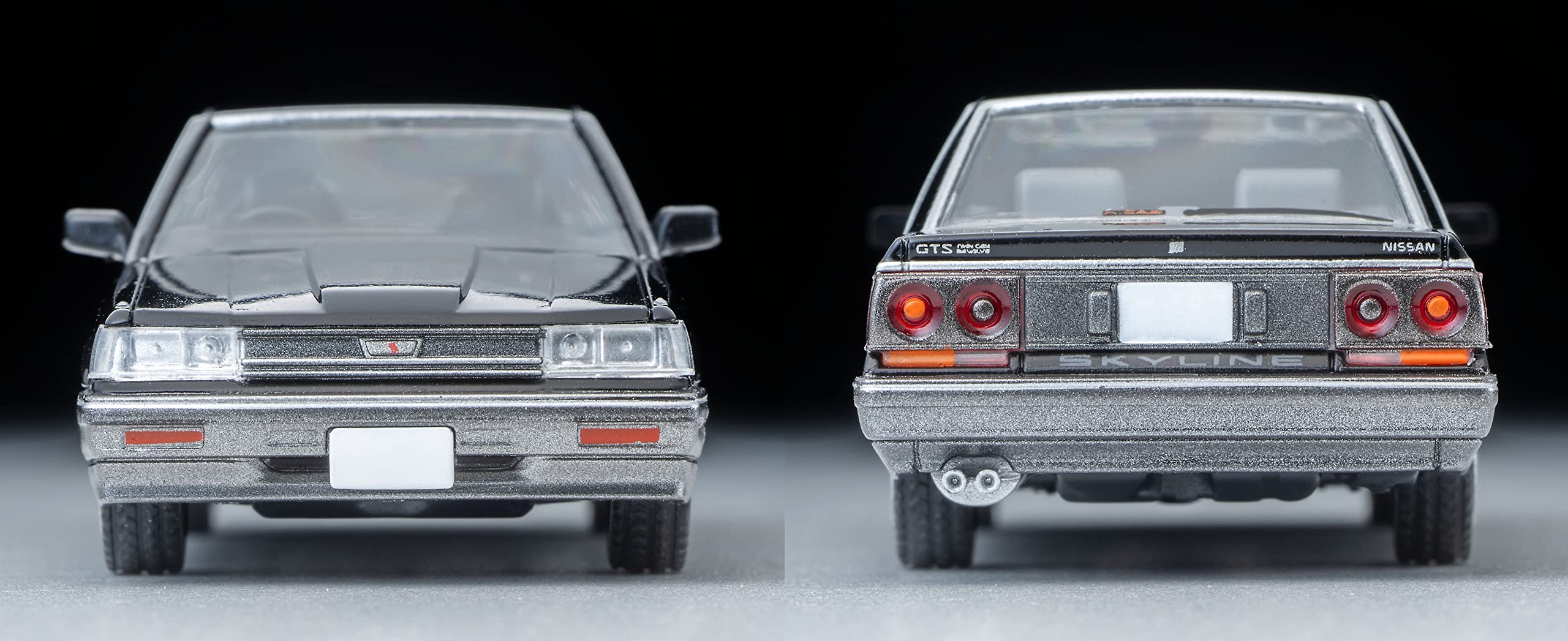 Tomica Limited Vintage Neo 1/64 Lv-N282B Nissan Skyline Black/Silver 1986- Japan Figure Store - #1 Bring To You The Best Japanese Goods