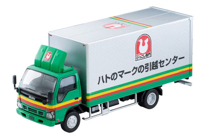 Tomica Limited Vintage Neo Lv-N285A Isuzu Elf Panel Van Pigeon Mark Moving Center- Japan Figure Store - #1 Bring To You The Best Japanese Goods