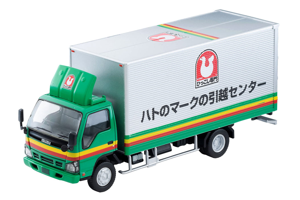 Tomica Limited Vintage Neo Lv-N285A Isuzu Elf Panel Van Pigeon Mark Moving Center- Japan Figure Store - #1 Bring To You The Best Japanese Goods
