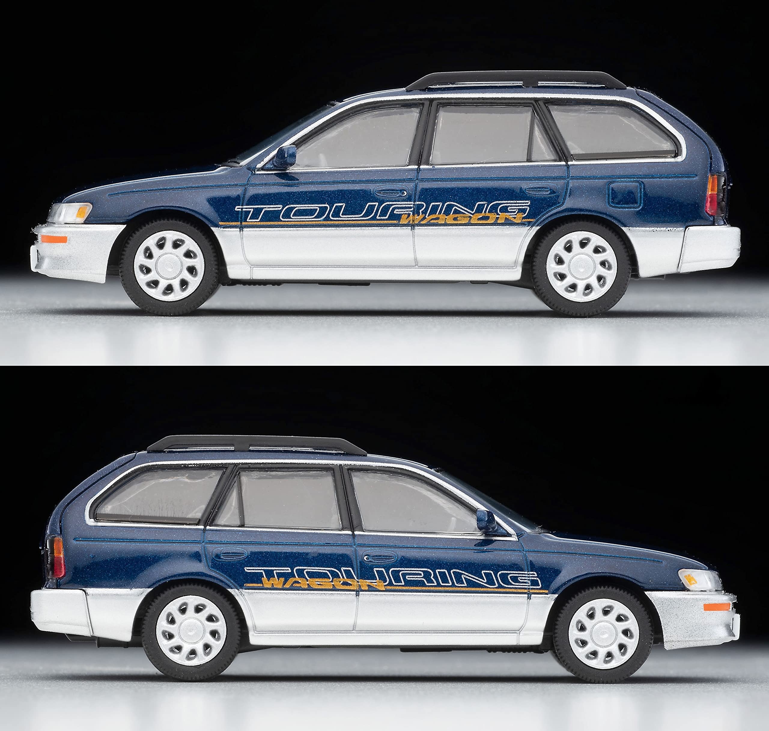 Tomytec 1996 Toyota Corolla Wagon L Touring Blue Silver 1/64 Tomica Limited Vintage Neo- Japan Figure Store - #1 Bring To You The Best Japanese Goods