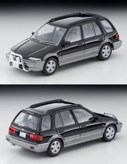 Tomica Limited Vintage Neo 1/64 Lv-N293A Honda Civic Shuttle Beagle Black/Gray 94 Tomytec- Japan Figure Store - #1 Bring To You The Best Japanese Goods