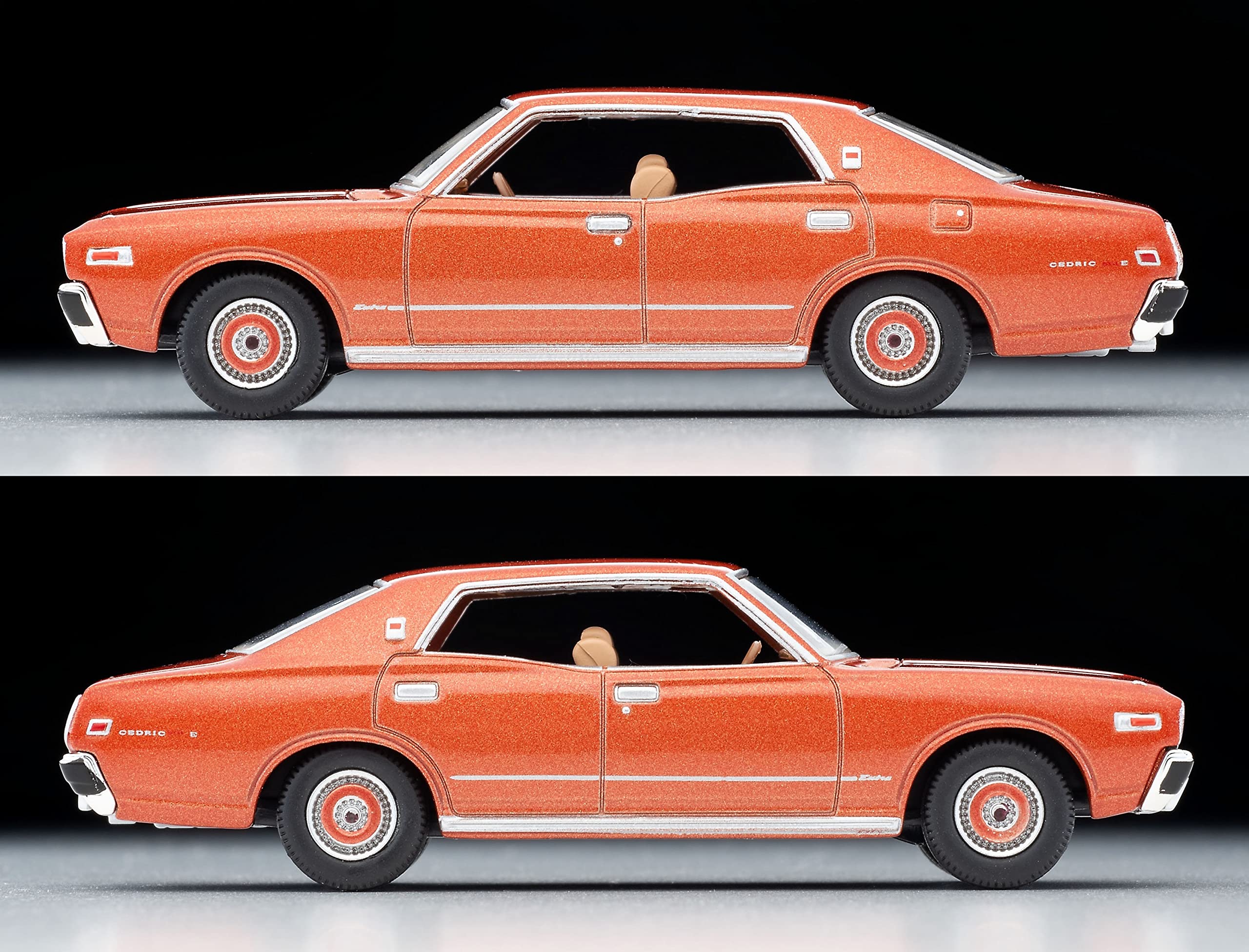 Tomytec Tomica Vintage Neo Nissan Cedric 4-Door 1/64 Lv-N295A 2000 Sgl-E Copper Brown 78 Year Model- Japan Figure Store - #1 Bring To You The Best Japanese Goods