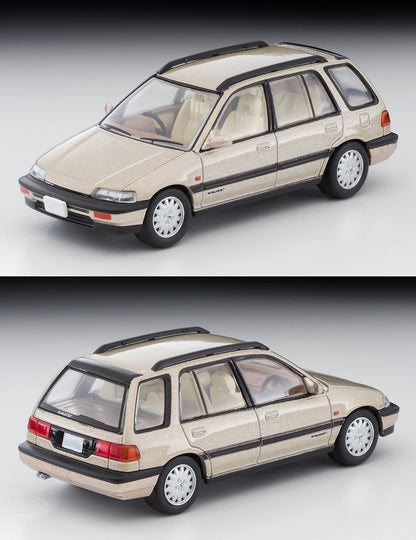 Tomica Limited Vintage Neo 1/64 Lv-N297A Honda Civic Shuttle 56I Beige 87- Japan Figure Store - #1 Bring To You The Best Japanese Goods