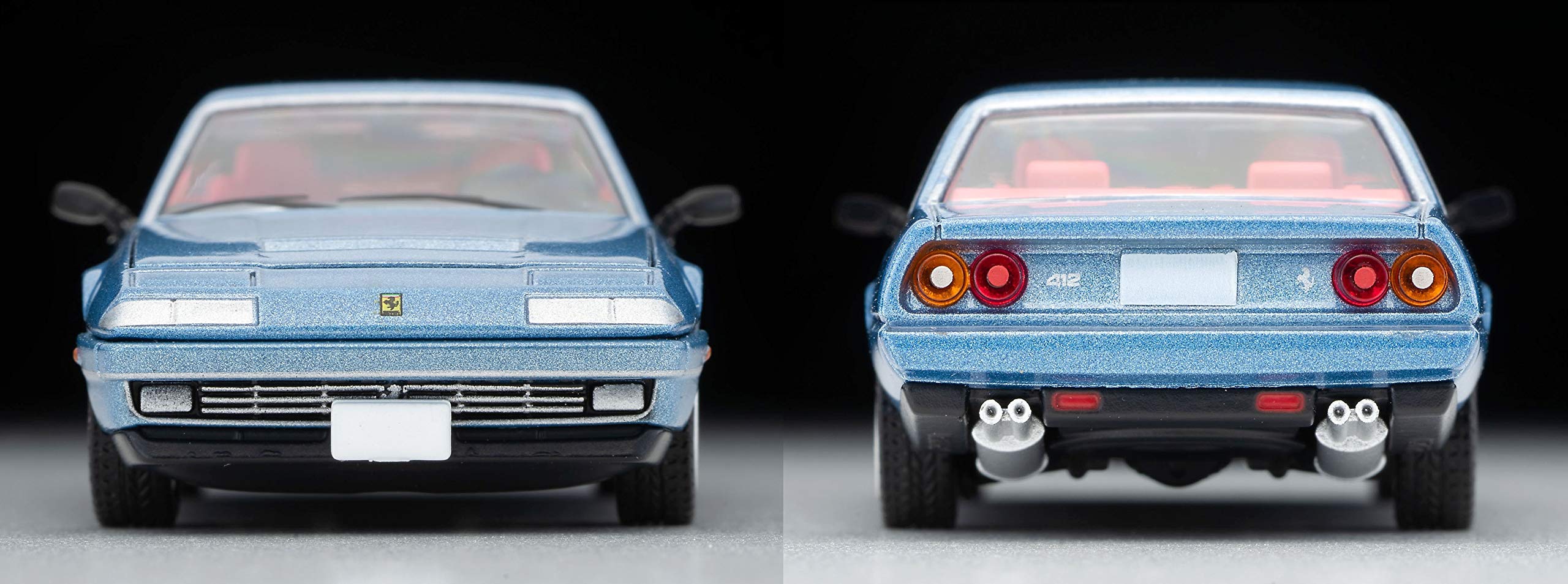 Tomytec Tomica Limited Vintage Neo Ferrari 412 Blue 1/64 Finished Model 312284- Japan Figure Store - #1 Bring To You The Best Japanese Goods