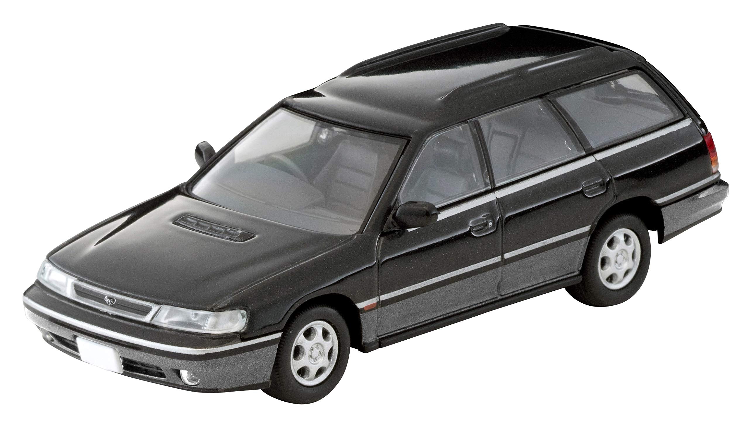 Tomytec Tomica Limited Vintage Neo Subaru Legacy Touring Wagon GT Black/Gray 1/64- Japan Figure Store - #1 Bring To You The Best Japanese Goods