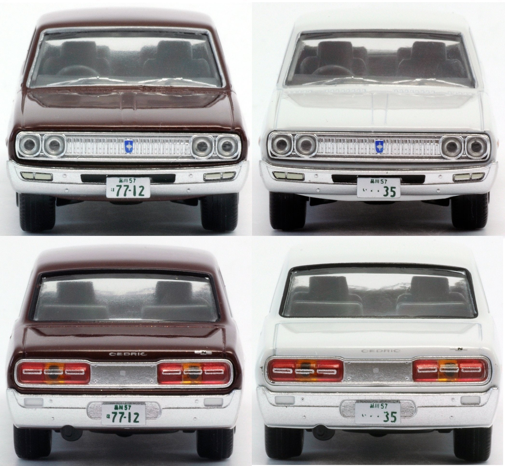 Tomytec Tomica Limited Vintage Set of 2 TLV-Neo Seibu Keisatsu Cedric Type 230- Japan Figure Store - #1 Bring To You The Best Japanese Goods