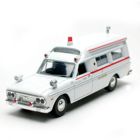 Tomytec Tomica Vintage Limited Toyota FS45V Ambulance Tamagawa Fire Department- Japan Figure Store - #1 Bring To You The Best Japanese Goods