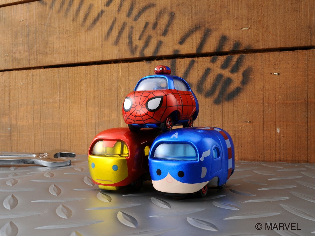 TAKARA TOMY Tomica Disney Marvel Tsum Tsum Iron Man Tsum Base 4904810872153- Japan Figure Store - #1 Bring To You The Best Japanese Goods
