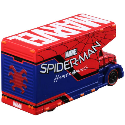 TAKARA TOMY Marvel Tune Tomica Mov.1.0 Ad Truck Spider-Man Homecoming 897040- Japan Figure Store - #1 Bring To You The Best Japanese Goods