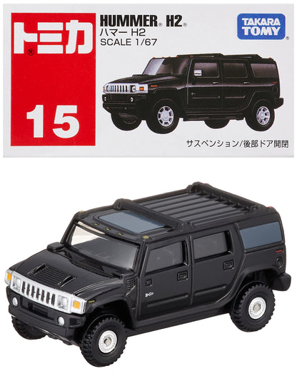 Takara Tomy Tomica No.015 Hummer H2 Boxed Collectible Toy Car- Japan Figure Store - #1 Bring To You The Best Japanese Goods