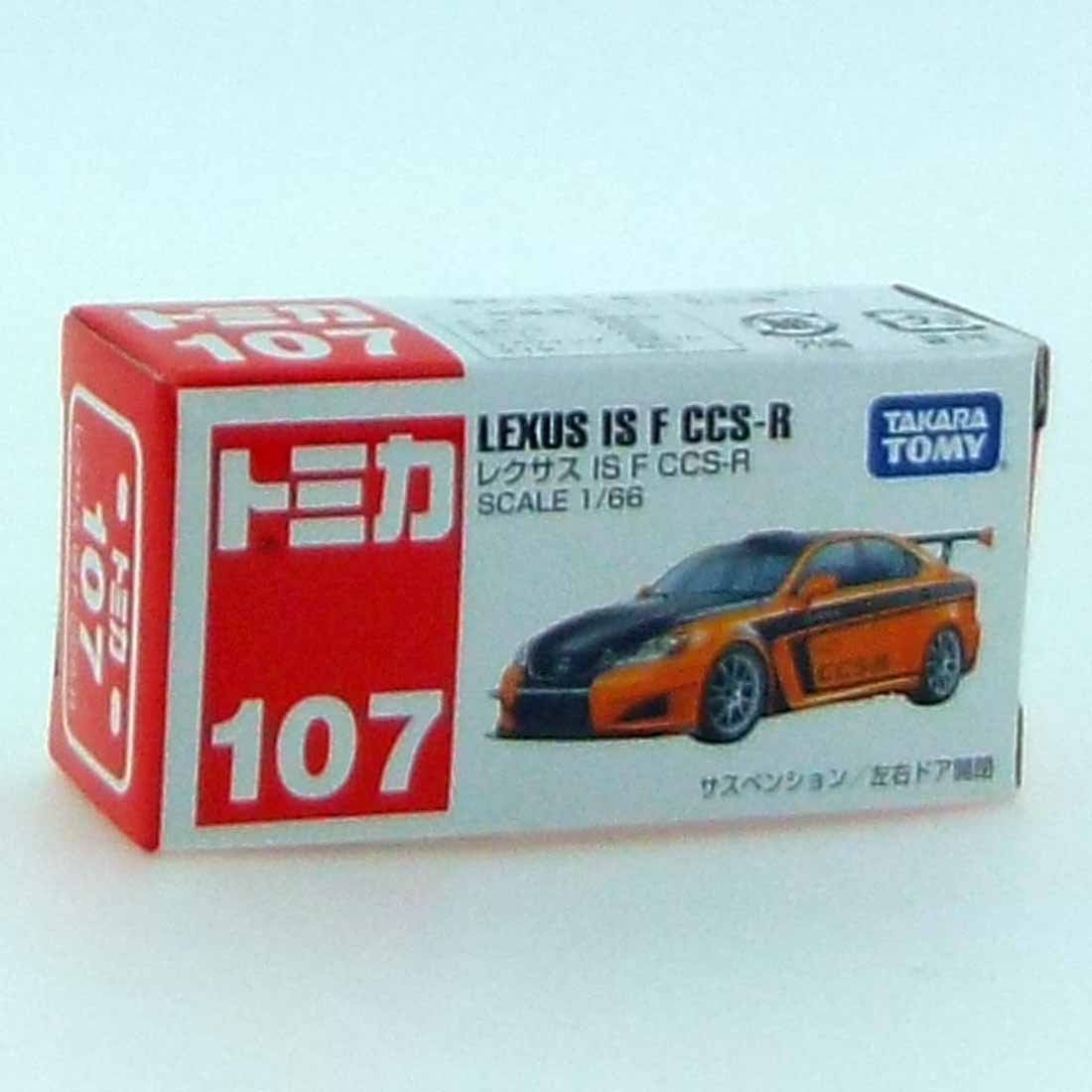 Takara Tomy Tomica 107 Lexus Is F Ccs-R 471004 1/66 Japanese Scale Lexus Cars- Japan Figure Store - #1 Bring To You The Best Japanese Goods