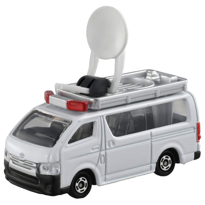 Takara Tomy Tomica 107 Satellite Communication Car Japanese Plastic Van Model- Japan Figure Store - #1 Bring To You The Best Japanese Goods