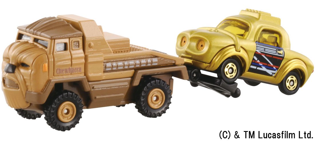 Takara Tomy Domei Car Star Wars Dream Car Sc-10 Chewbacca Character Toys Car Models- Japan Figure Store - #1 Bring To You The Best Japanese Goods