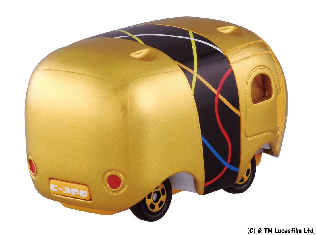 Takara Tomy Tomica Disney Star Wars Star Cars Tsum Tsum C-3Po 872047 Japanese Cute Car Model- Japan Figure Store - #1 Bring To You The Best Japanese Goods