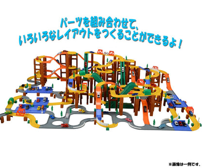 Takara Tomy Tomica System D-06 T-intersection Road For Tomica Cars Plastic Car Parts- Japan Figure Store - #1 Bring To You The Best Japanese Goods