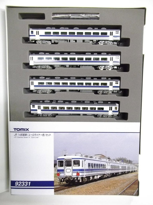 Tomytec Tomix N Gauge 14 Series Euro Color 4-Car Passenger Railway Model 92331- Japan Figure Store - #1 Bring To You The Best Japanese Goods