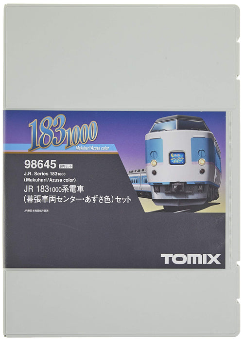 Tomytec Tomix N Gauge 183 1000 Azusa Color 6 Cars Train Set Makuhari Vehicle Center Rail Model 98645- Japan Figure Store - #1 Bring To You The Best Japanese Goods