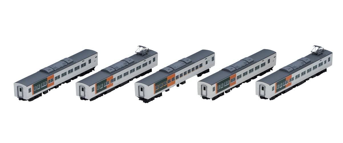 Tomytec Tomix N Gauge 185 Series New Paint Train with Reinforced Skirt - Set of 5 Cars- Japan Figure Store - #1 Bring To You The Best Japanese Goods