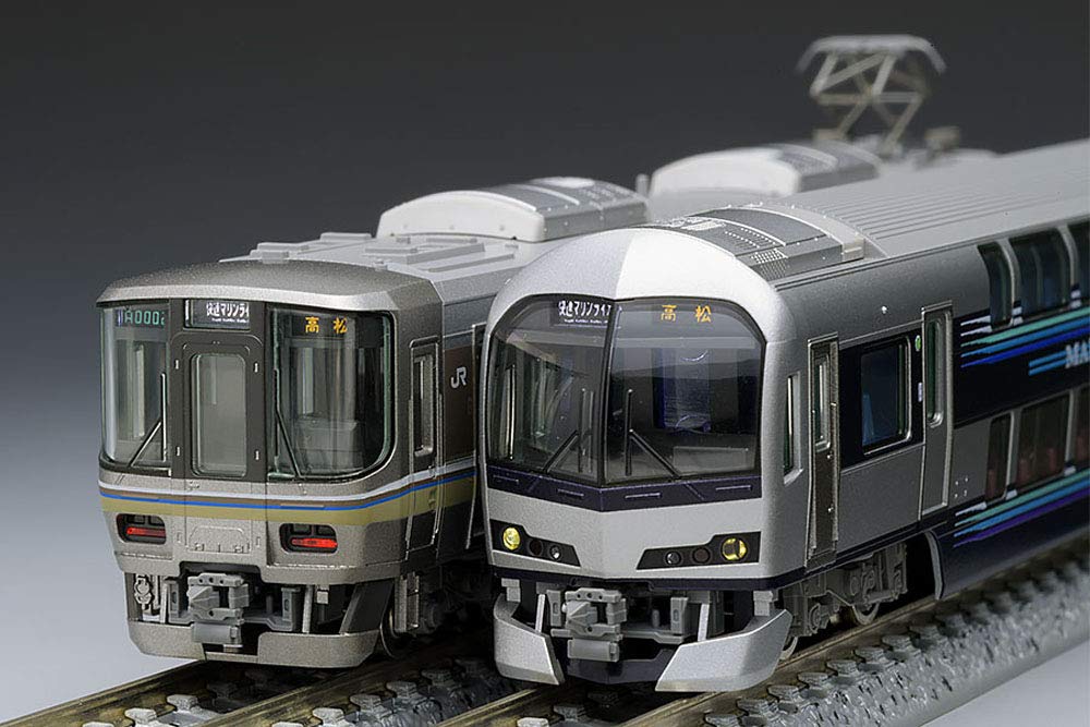 Tomytec Tomix N Gauge 223-5000 Series Marine Liner 5-Car Railway Model Train Set- Japan Figure Store - #1 Bring To You The Best Japanese Goods