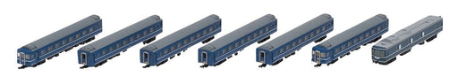 Tomytec Tomix N Gauge 24 Crab 25 Set 7-Car Railway Model Passenger Car 98638- Japan Figure Store - #1 Bring To You The Best Japanese Goods