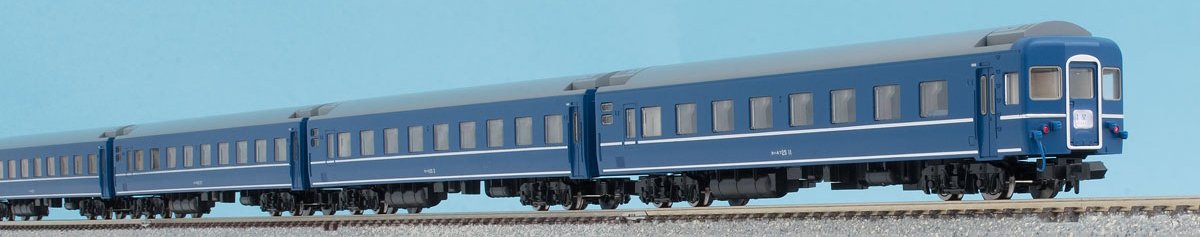 Tomytec Tomix N Gauge 24 Crab 25 Set 7-Car Railway Model Passenger Car 98638- Japan Figure Store - #1 Bring To You The Best Japanese Goods