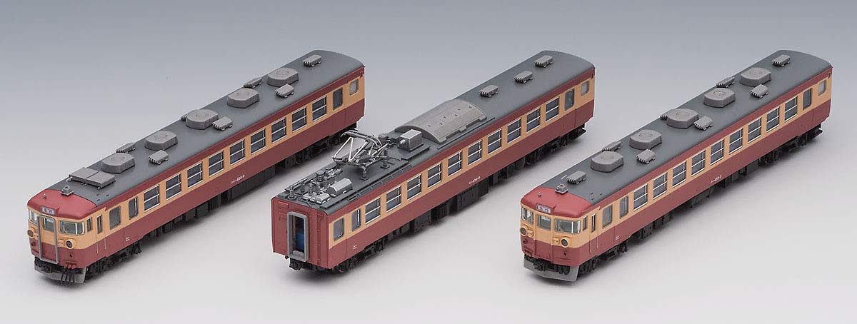 Tomytec Tomix N Gauge 3-Car Express Train Model 455 475 Series Basic Set 98379- Japan Figure Store - #1 Bring To You The Best Japanese Goods