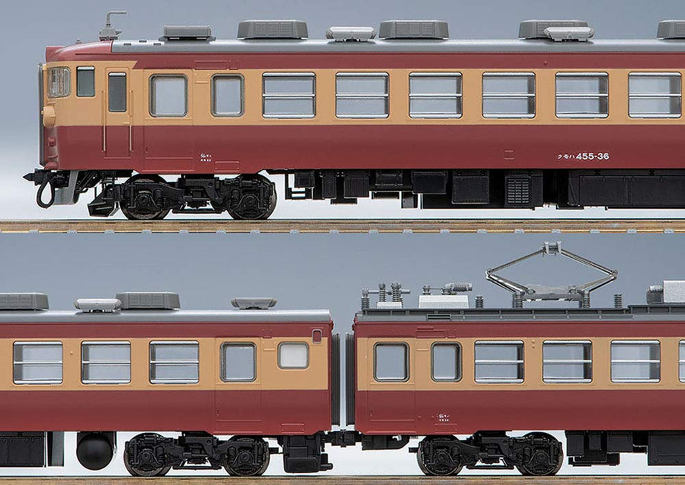 Tomytec Tomix N Gauge 3-Car Express Train Model 455 475 Series Basic Set 98379- Japan Figure Store - #1 Bring To You The Best Japanese Goods
