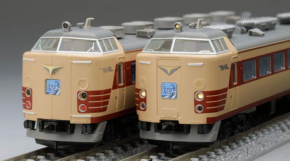 Tomytec Tomix N Gauge 4 Car 485 Series Kuroshio Limited Express Railway Model Train 98384- Japan Figure Store - #1 Bring To You The Best Japanese Goods