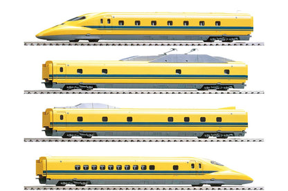 TOMIX 90183 Type 923 Doctor Yellow 4 Cars Set Starter Set Rail Pattern A N Scale- Japan Figure Store - #1 Bring To You The Best Japanese Goods