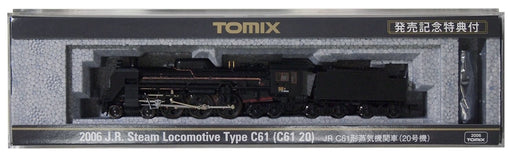 Tomytec Tomix N Gauge C61 Type 20 Steam Locomotive Railway Model 2006- Japan Figure Store - #1 Bring To You The Best Japanese Goods