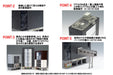 Tomytec 7-Story Round Window Complex Building Tomix N Gauge 4216 Railway Model Supplies- Japan Figure Store - #1 Bring To You The Best Japanese Goods