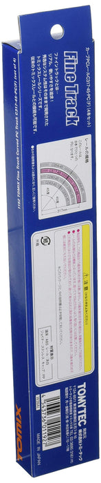 Tomytec Tomix N Gauge 4-Pack C317-45-Pc Curved Railway Model Supply Set- Japan Figure Store - #1 Bring To You The Best Japanese Goods