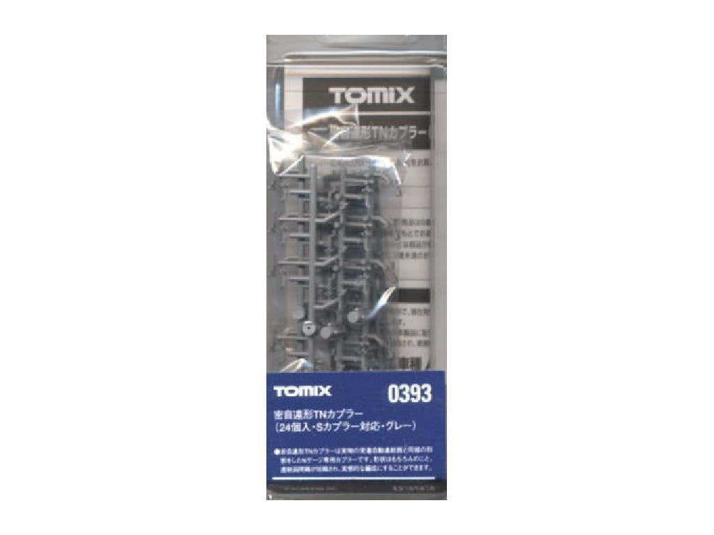 Tomytec Tomix N Gauge Self-Contained Gray Tn Coupler 24 Pieces - Railway Model Supplies- Japan Figure Store - #1 Bring To You The Best Japanese Goods