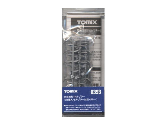 Tomytec Tomix N Gauge Self-Contained Gray Tn Coupler 24 Pieces - Railway Model Supplies- Japan Figure Store - #1 Bring To You The Best Japanese Goods