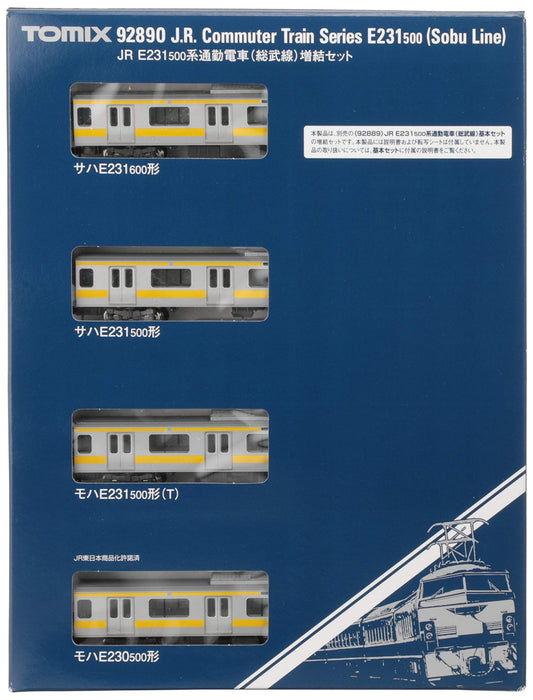 Tomytec Tomix N Gauge E231 500 Series Sobu Line 92890 Railway Model Train Set- Japan Figure Store - #1 Bring To You The Best Japanese Goods