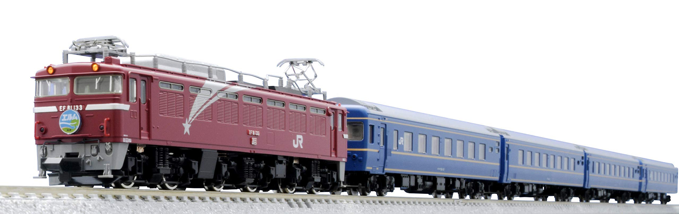 Tomytec Tomix N Gauge Elm Set 7 Cars Model Railway EF81/24 Series Limited Express Sleeper- Japan Figure Store - #1 Bring To You The Best Japanese Goods