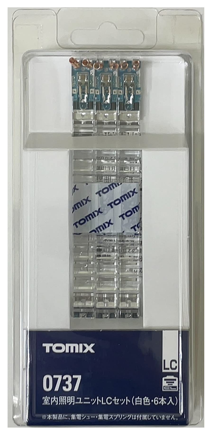 Tomytec Tomix N Gauge White LC Indoor Lighting Unit 6 Piece 0737 Railway Model- Japan Figure Store - #1 Bring To You The Best Japanese Goods