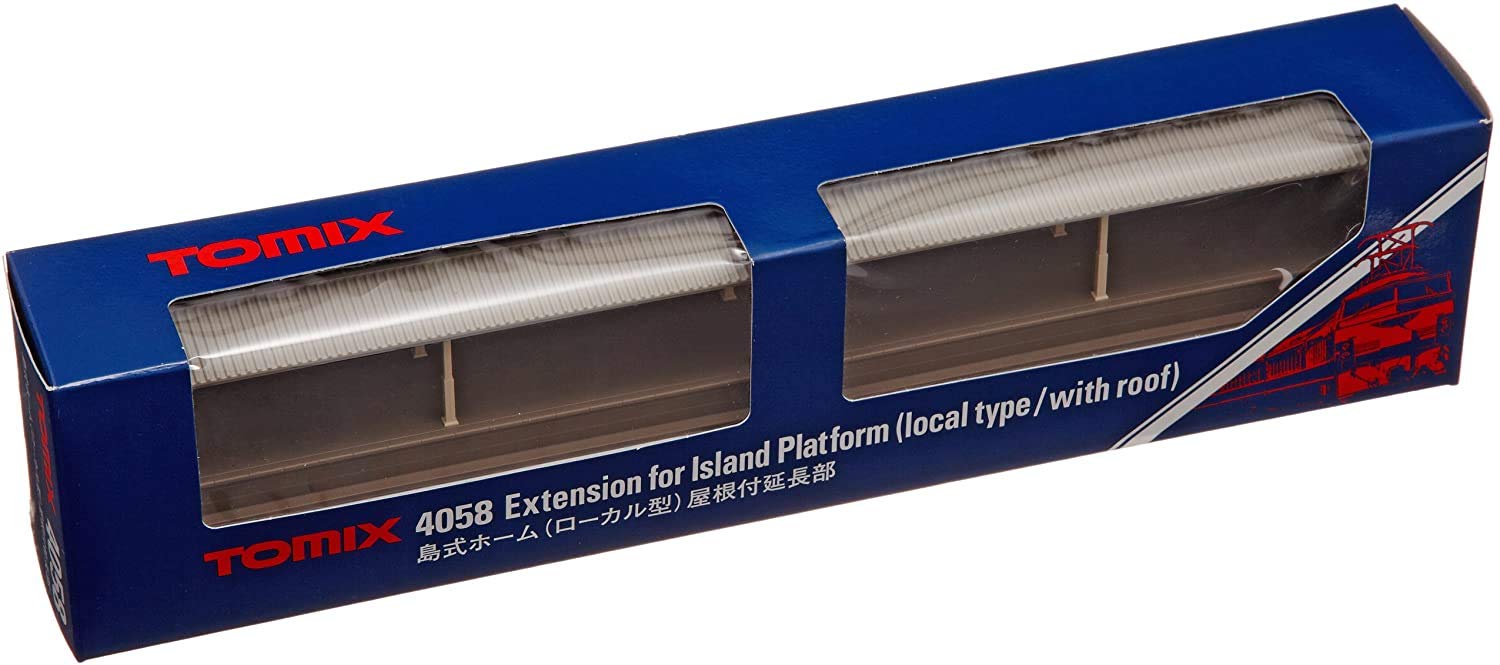 Tomytec 4058 Island Platform Local Type Extension Tomix N Gauge Rail Model Parts- Japan Figure Store - #1 Bring To You The Best Japanese Goods