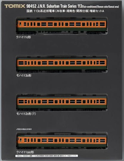 Tomytec Tomix N Gauge JNR 113 Series Refrigerated Railway Model Train Shonan Color Kansai Set A- Japan Figure Store - #1 Bring To You The Best Japanese Goods